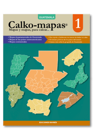 Calko-mapas® 1. «Geografía de Guatemala y continental»