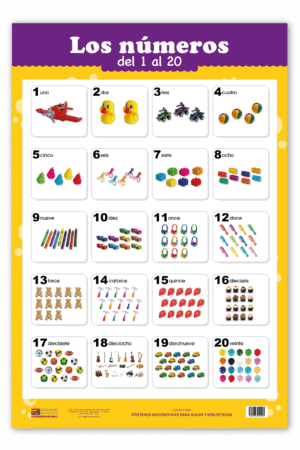 Los números del 1 al 20