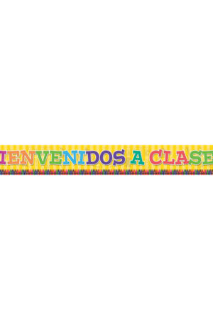 Póster decorativo BIENVENIDOS A CLASES